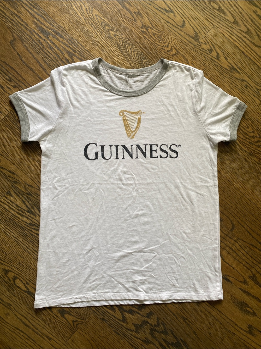 Guinness White Graphic Tee